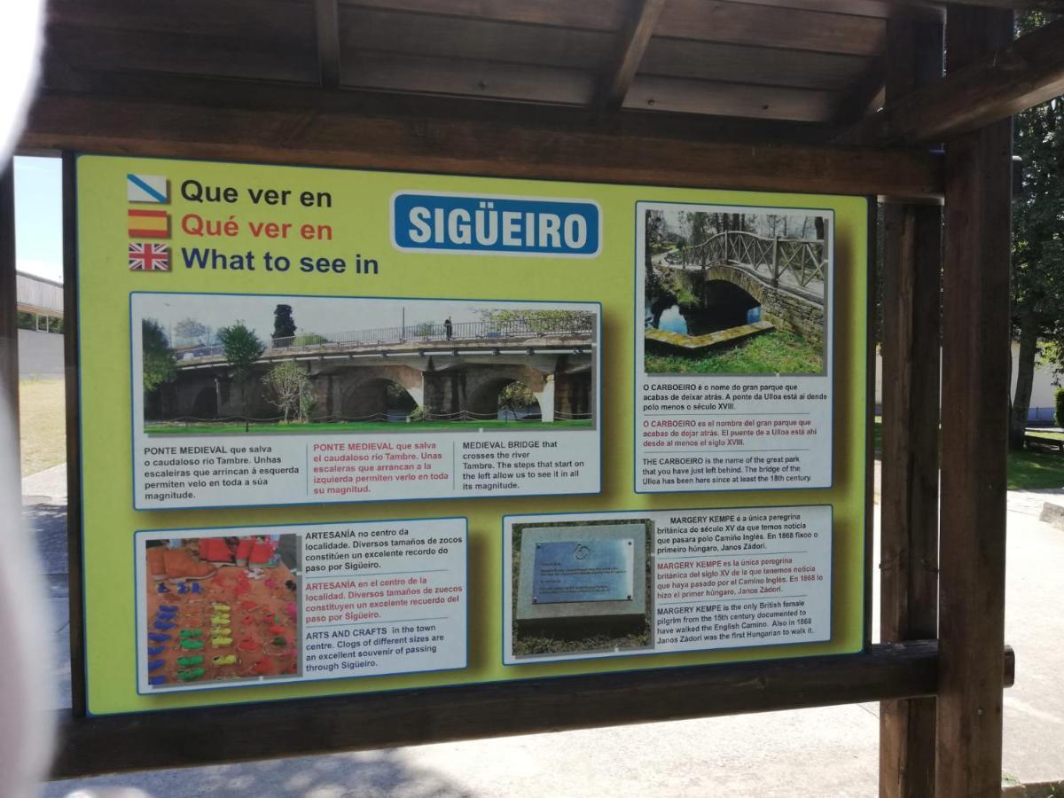 Alojamiento Camino Real Sigueiro Eksteriør billede